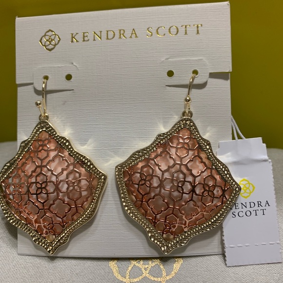 New Kendra Scott Kirsten Filigree Earrings - Picture 3 of 7